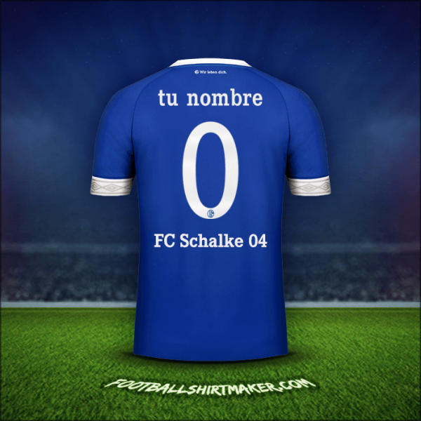Camiseta Schalke 04 Cup 2018/19 -  tu nombre - 0