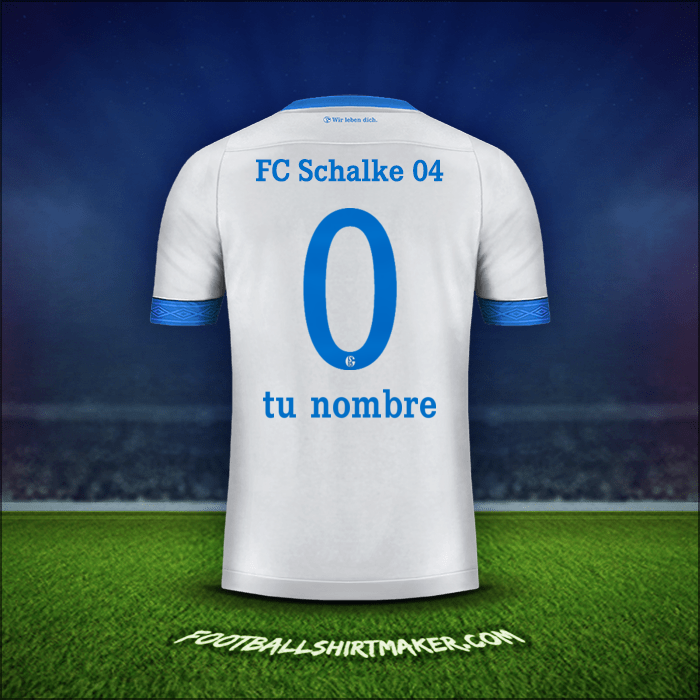 Camiseta Schalke 04 2018/19 Visita -  tu nombre - 0