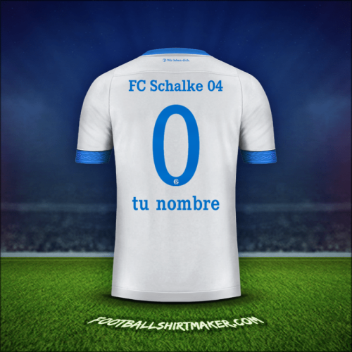 Camiseta Schalke 04 2018/19 Visita -  tu nombre - 0