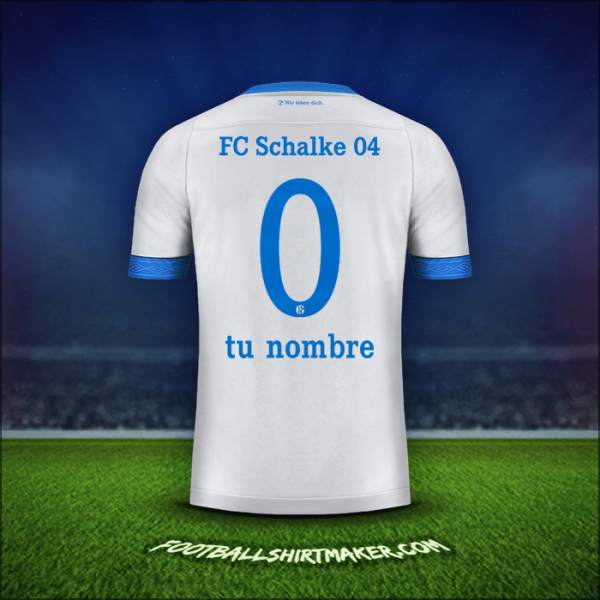 Jersey Schalke 04 2018/19 Visita -  tu nombre - 0