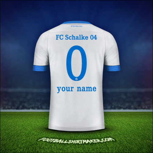 Shirt Schalke 04 2018/19 Away -  your name - 0