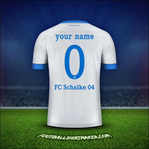 Shirt Schalke 04 Cup 2018/19 Away -  your name - 0