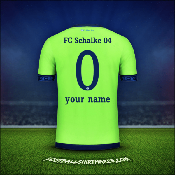 Shirt Schalke 04 2018/19 Third -  your name - 0