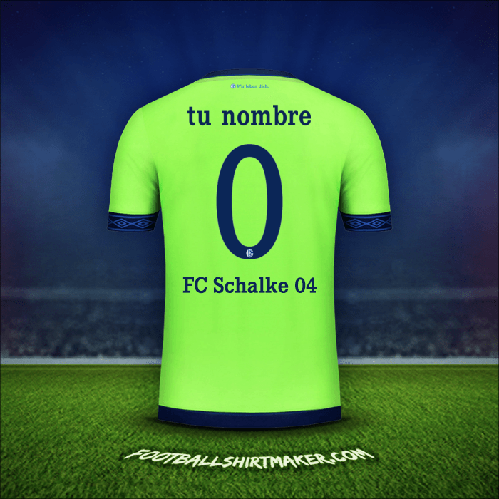 Jersey Schalke 04 Cup 2018/19 Tercera -  tu nombre - 0