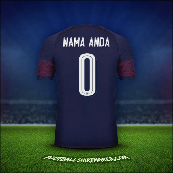 Jersey Arsenal Cup 2018/19 Alternatif -  nama anda - 0