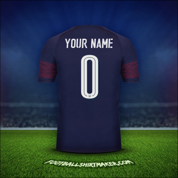 Shirt Arsenal Cup 2018/19 Away -  your name - 0
