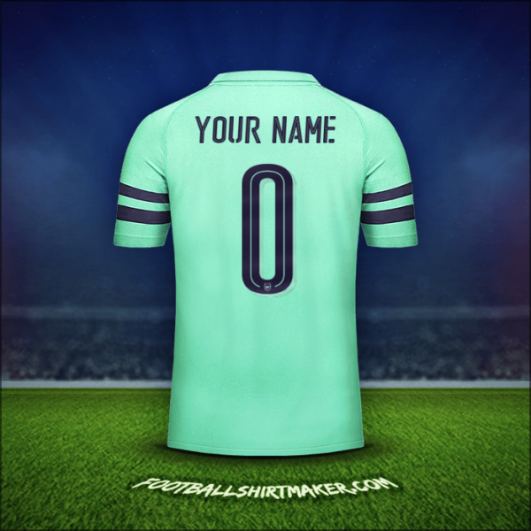 Shirt Arsenal Cup 2018/19 Third -  your name - 0