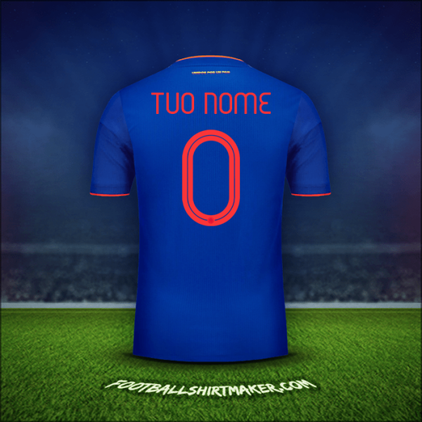 Maglia Colombia 2019 Seconda -  tuo nome - 0