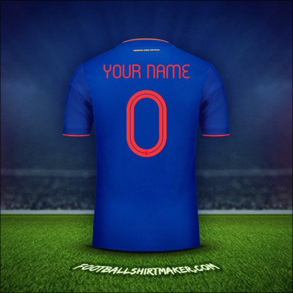 Shirt Colombia 2019 Away -  your name - 0