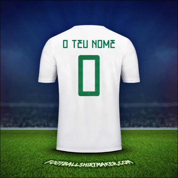 Camisola México 2019 Alternativa -  o teu nome - 0