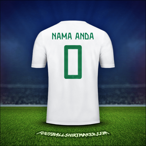 Jersey Meksiko 2019 Alternatif -  nama anda - 0