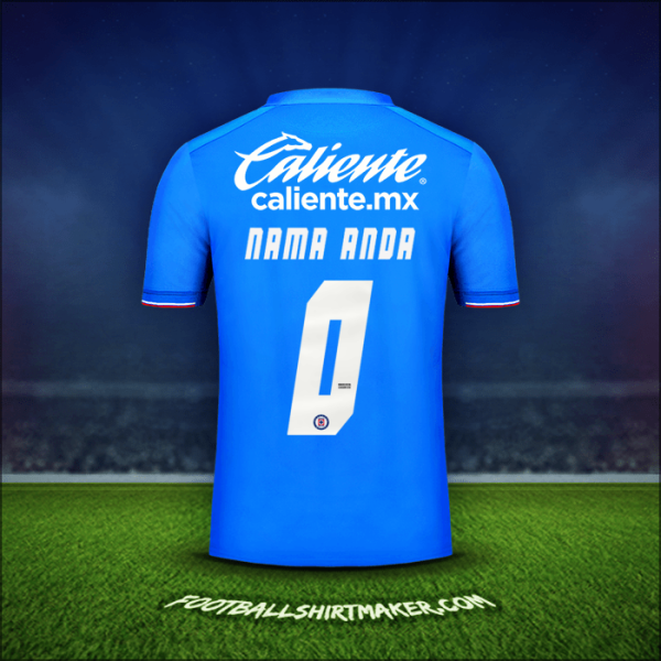Jersey Cruz Azul 2019 -  nama anda - 0