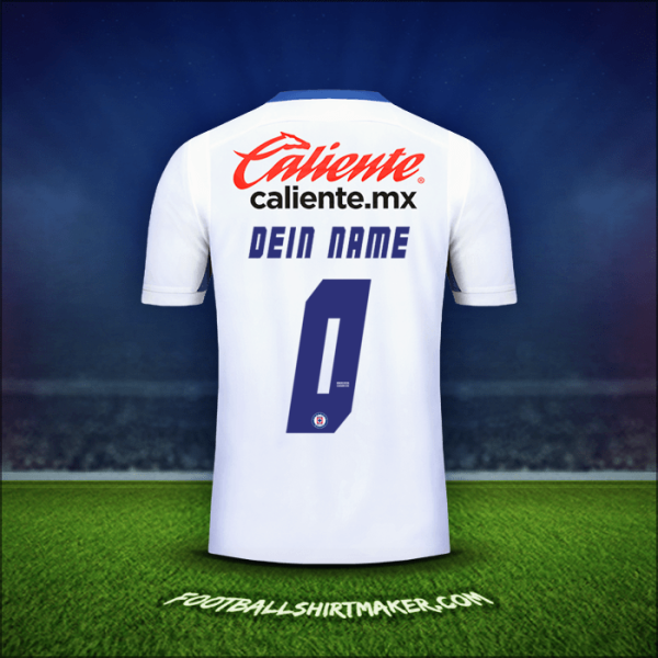 Trikot Cruz Azul 2019 Auswärts -  dein name - 0