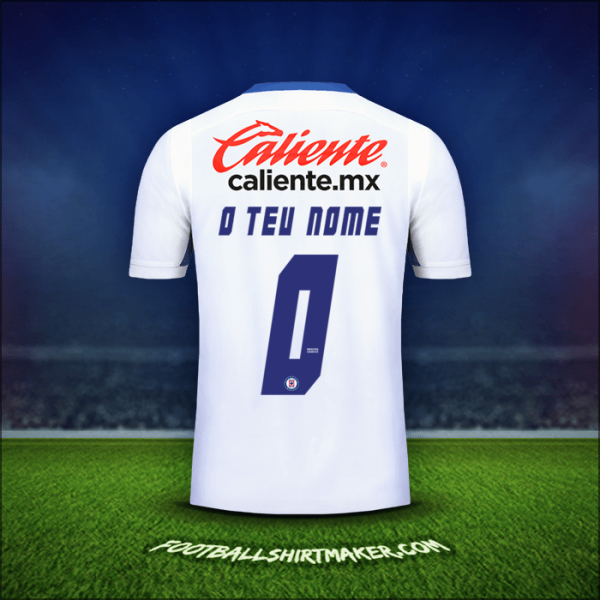 Camisola Cruz Azul 2019 Alternativa -  o teu nome - 0