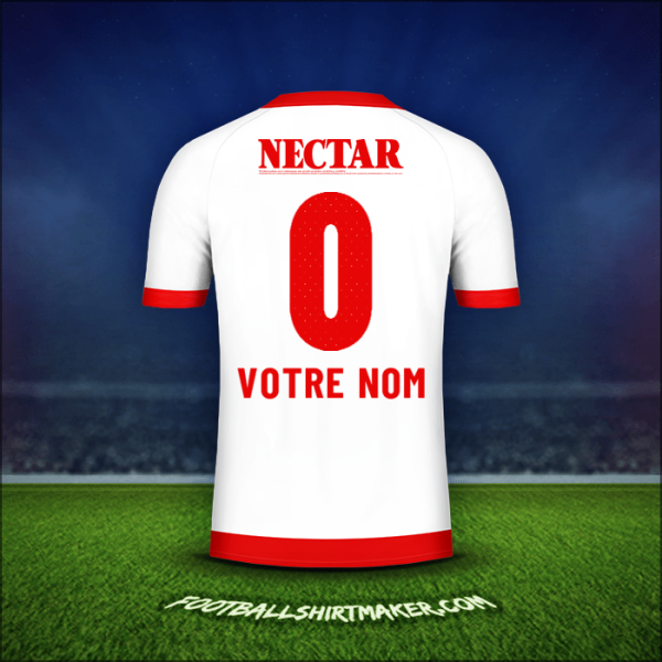 Maillot Independiente Santa Fe 2019 Extérieur -  votre nom - 0