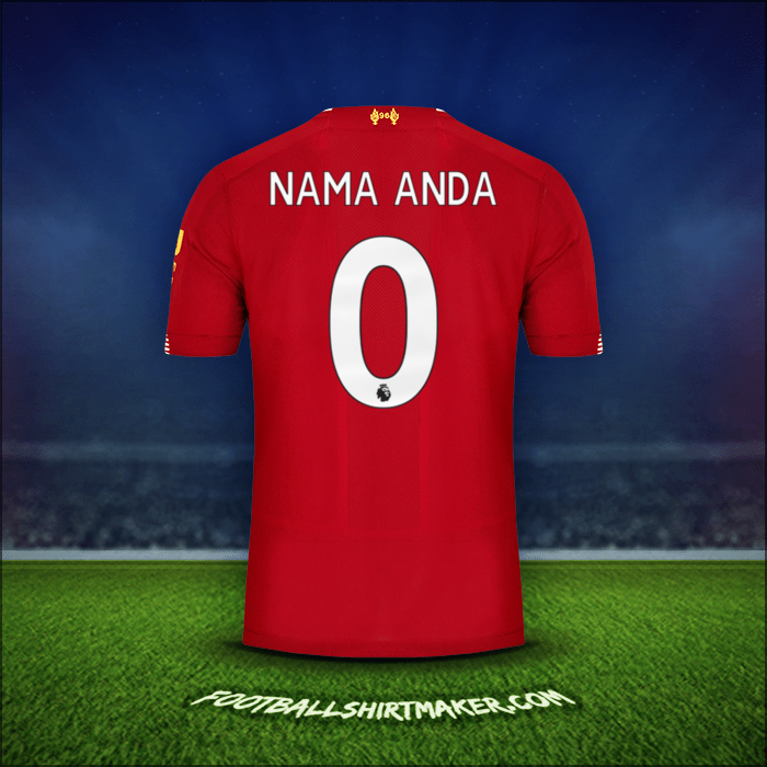 Jersey Liverpool FC 2019/20 -  nama anda - 0
