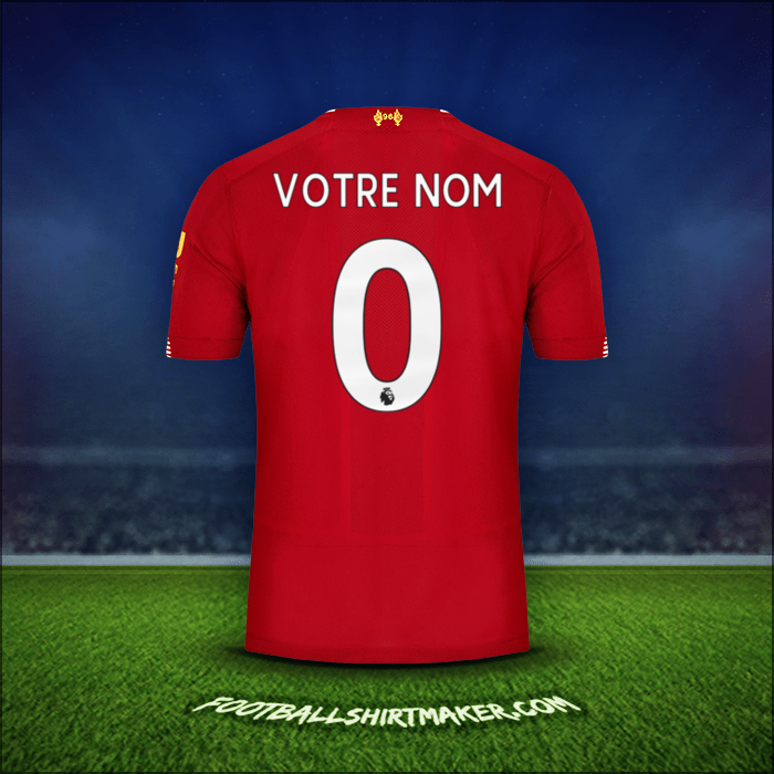Maillot Liverpool FC 2019/20 -  votre nom - 0
