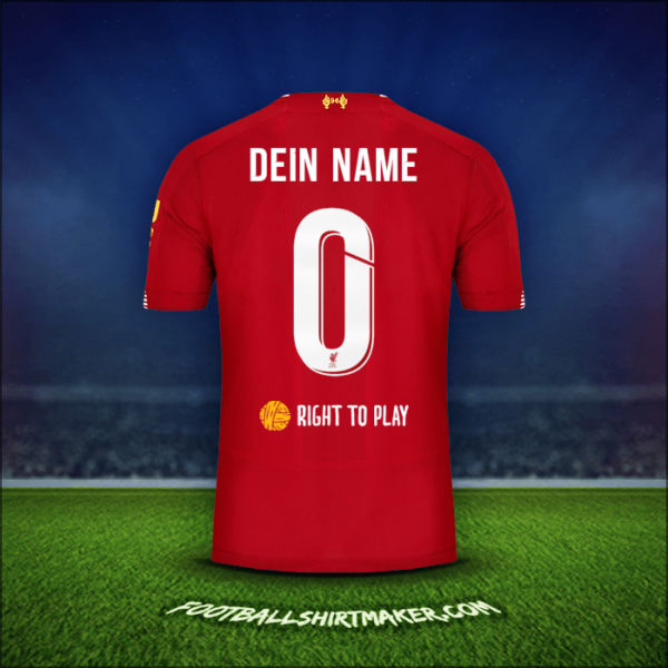 Trikot Liverpool FC Cup 2019/20 -  dein name - 0