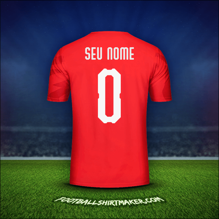 Camisa Egito 2019 -  seu nome - 0