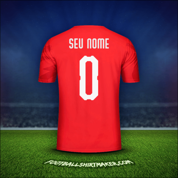 Camisa Egito 2019 -  seu nome - 0