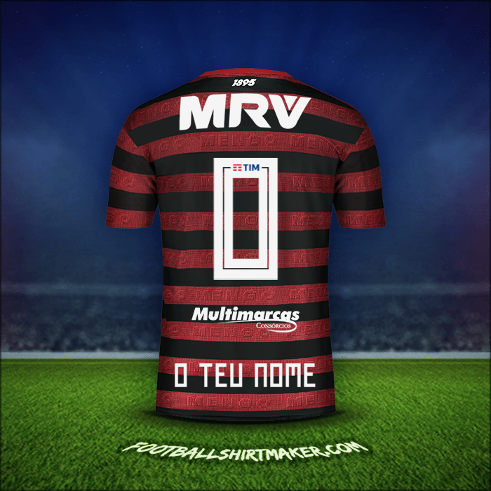 Camisola Flamengo 2019 -  o teu nome - 0