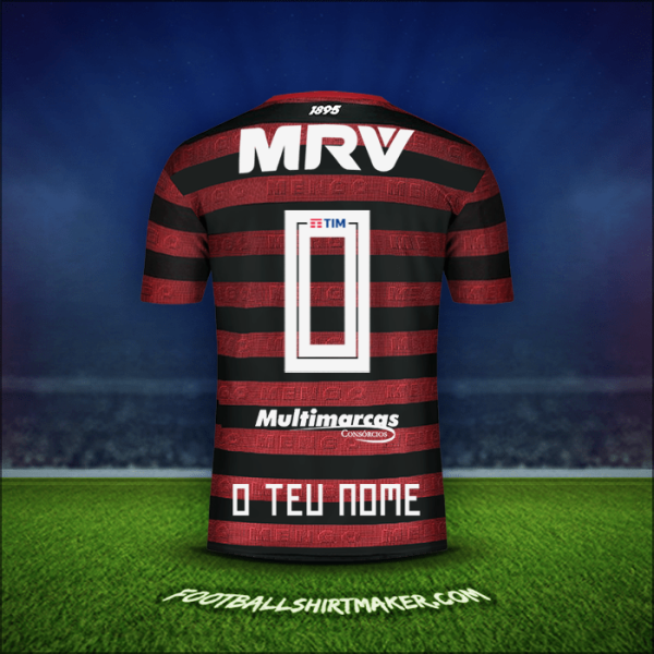 Camisola Flamengo 2019 -  o teu nome - 0