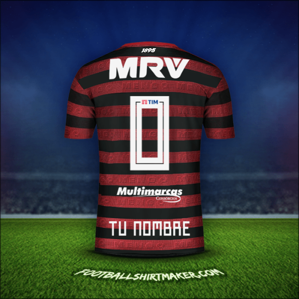 Jersey Flamengo 2019 -  tu nombre - 0