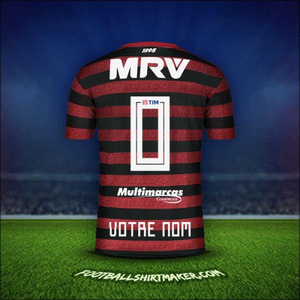 Maillot Flamengo 2019 -  votre nom - 0