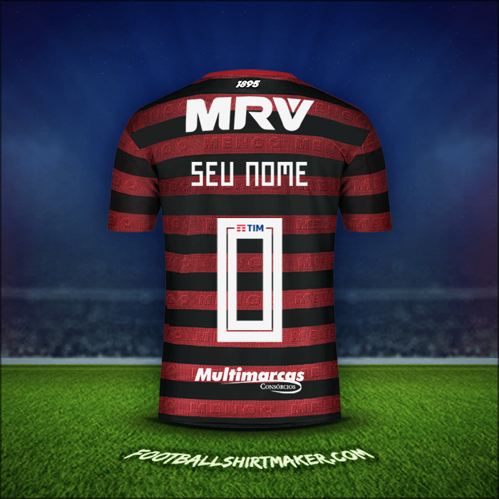 Camisa Flamengo Libertadores 2019 -  seu nome - 0