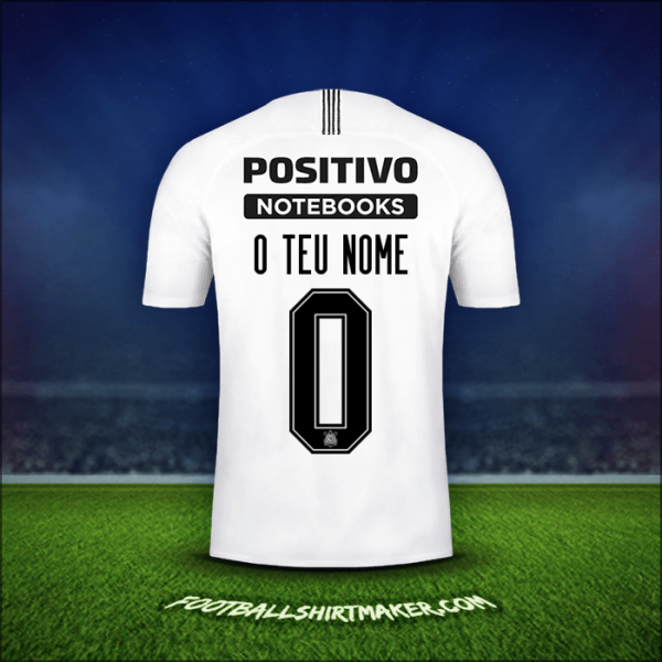 Camisola Corinthians Sudamericana 2019 -  o teu nome - 0