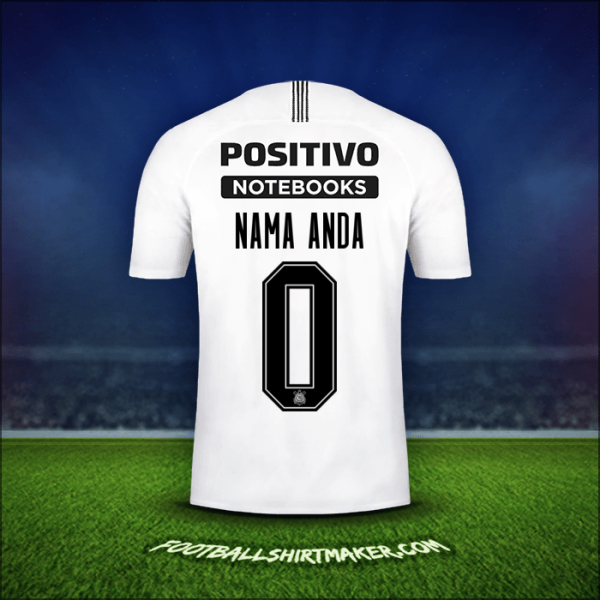 Jersey Corinthians Sudamericana 2019 -  nama anda - 0