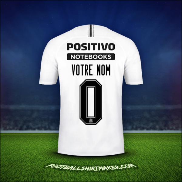 Maillot Corinthians Sudamericana 2019 -  votre nom - 0