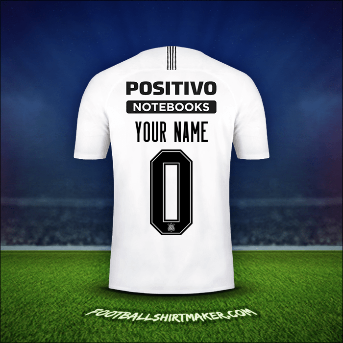 Jersey Corinthians Sudamericana 2019 -  your name - 0