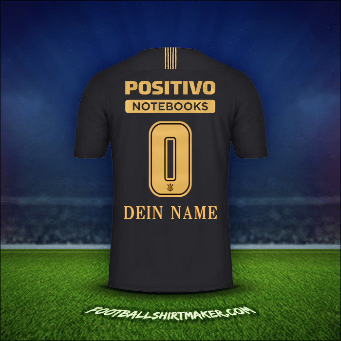 Trikot Corinthians Ayrton Senna 2018/19 -  dein name - 0
