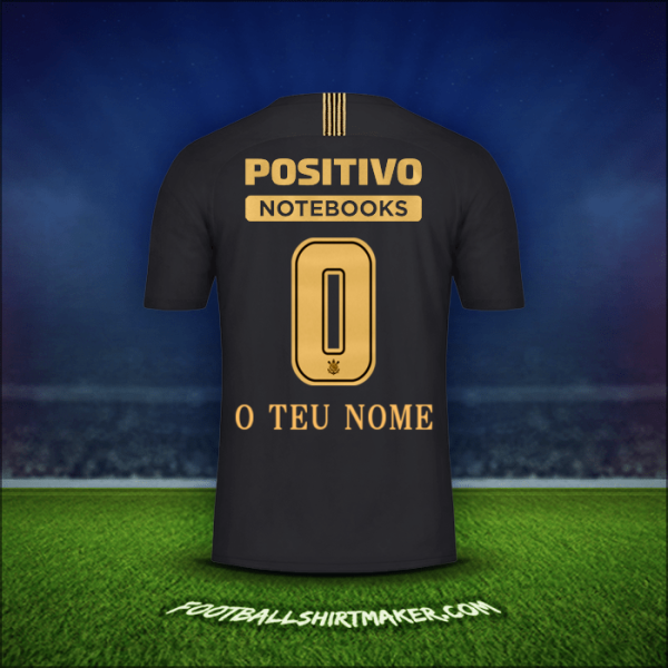 Camisola Corinthians Ayrton Senna 2018/19 -  o teu nome - 0