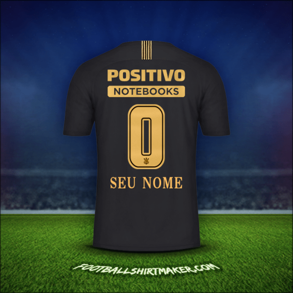 Camisa Corinthians Ayrton Senna 2018/19 -  seu nome - 0