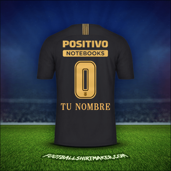 Camiseta Corinthians Ayrton Senna 2018/19 -  tu nombre - 0