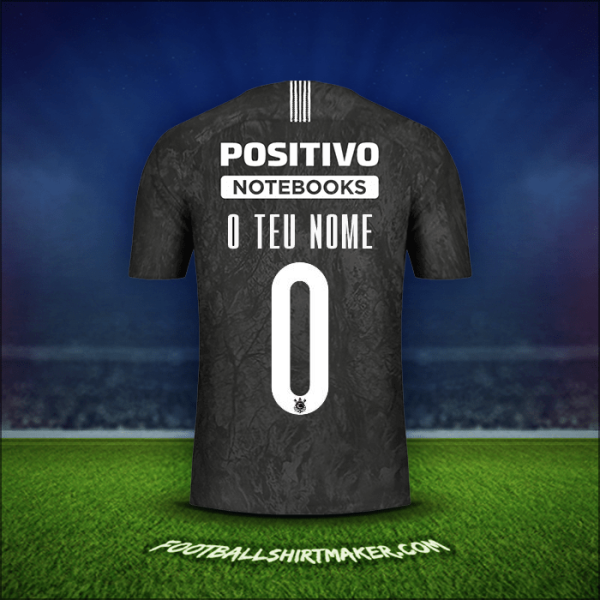 Camisola Corinthians Sudamericana 2019 Alternativa -  o teu nome - 0