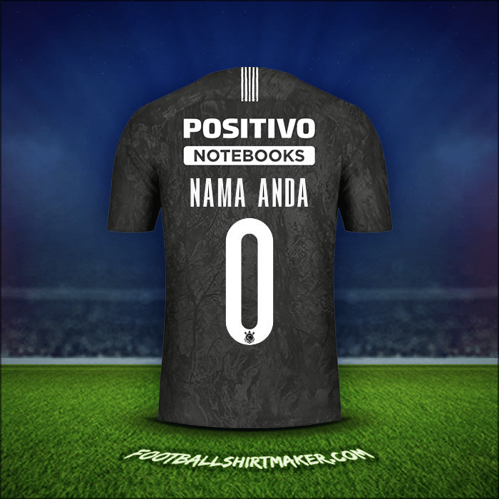 Jersey Corinthians Sudamericana 2019 Alternatif -  nama anda - 0