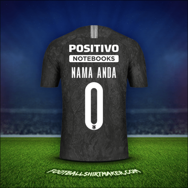 Jersey Corinthians Sudamericana 2019 Alternatif -  nama anda - 0