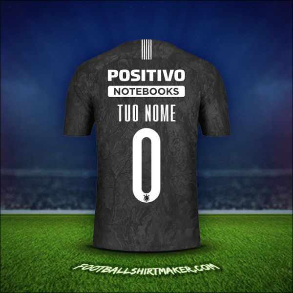 Maglia Corinthians Sudamericana 2019 Seconda -  tuo nome - 0