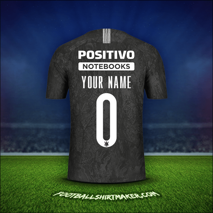 Shirt Corinthians Sudamericana 2019 Away -  your name - 0