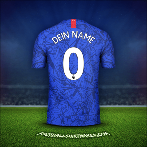 Trikot Chelsea 2019/20 -  dein name - 0