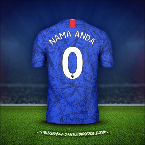 Jersey Chelsea 2019/20 -  nama anda - 0
