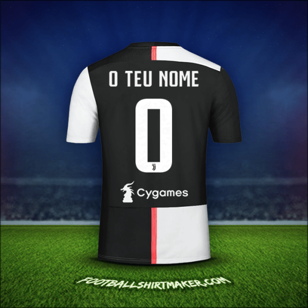 Camisola Juventus FC 2019/20 -  o teu nome - 0