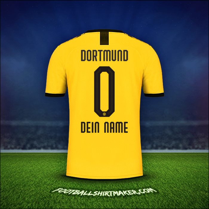 Trikot Borussia Dortmund 2019/20 -  dein name - 0