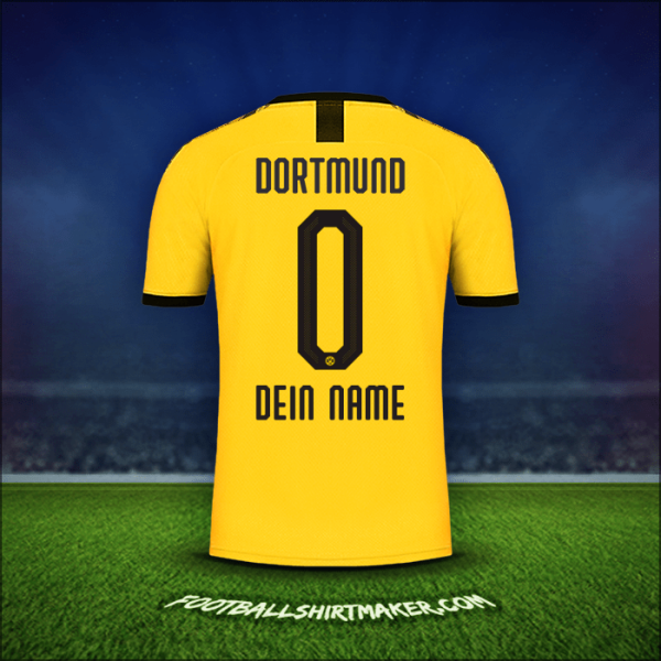 Trikot Borussia Dortmund 2019/20 -  dein name - 0