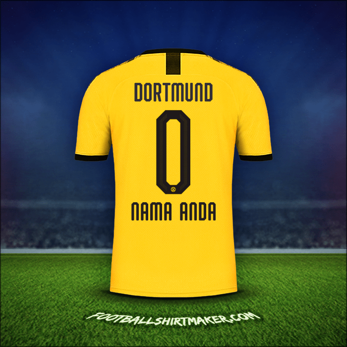 Jersey Borussia Dortmund 2019/20 -  nama anda - 0