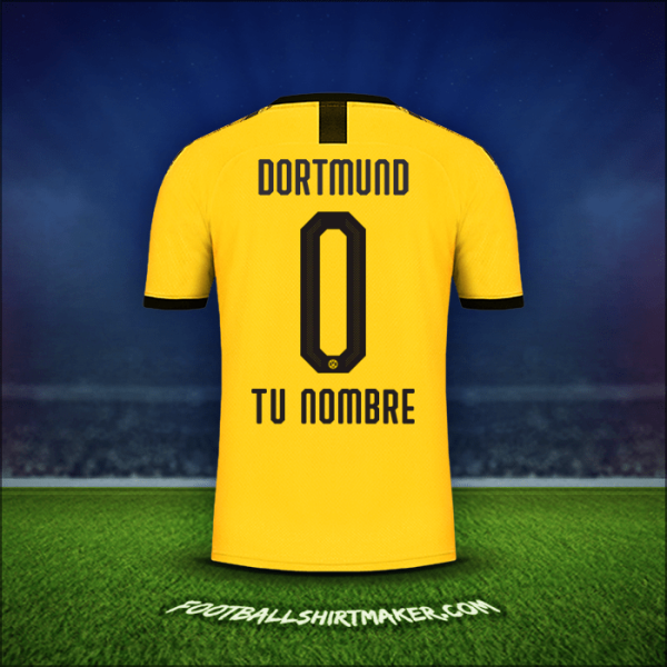 Jersey Borussia Dortmund 2019/20 -  tu nombre - 0