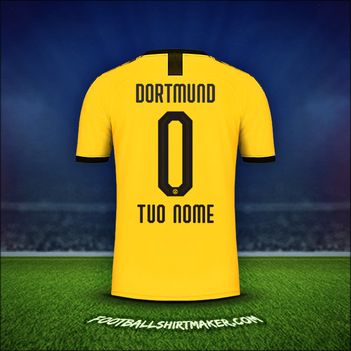 Maglia Borussia Dortmund 2019/20 -  tuo nome - 0